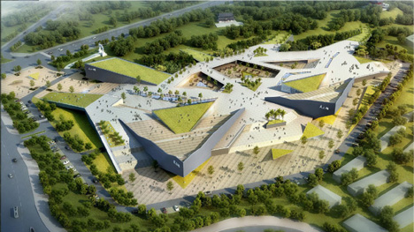衡阳市图书馆、美术馆、文化馆新馆
